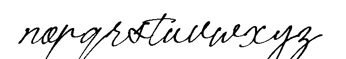 Silent Tower Regular Font LOWERCASE