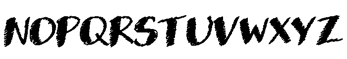 Silent Whisper Regular Font UPPERCASE