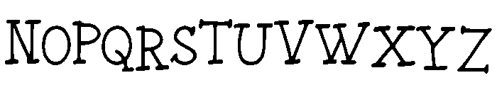 Silken_Edge Font UPPERCASE