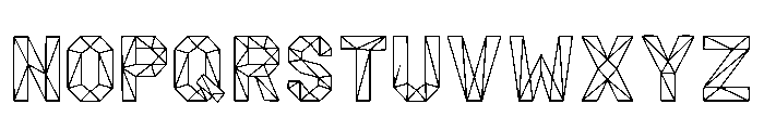 Silky Regular Font UPPERCASE