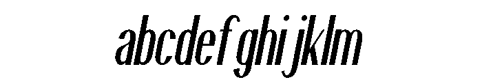 Silky Sunset Italic FONT