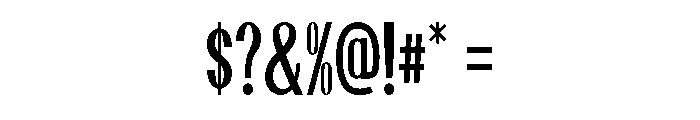 Silky Sunset Regular Font OTHER CHARS