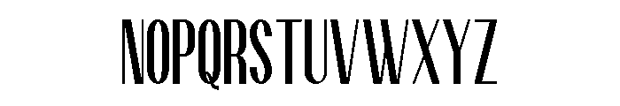 Silky Sunset Regular Font UPPERCASE