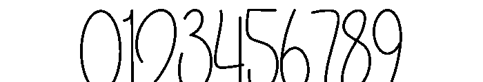 Silky White Font OTHER CHARS