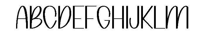 SilkyScript Font UPPERCASE