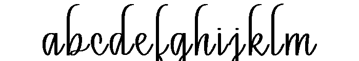 SilkyScript FONT