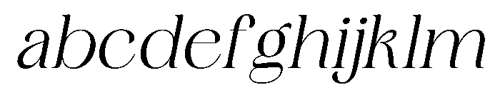 Silkydusk Italic FONT
