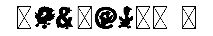 Silly Goose Font Font OTHER CHARS
