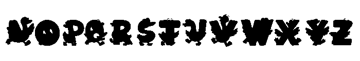 Silly Goose Font Font UPPERCASE