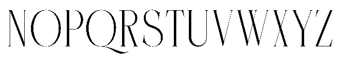 Silman Font UPPERCASE