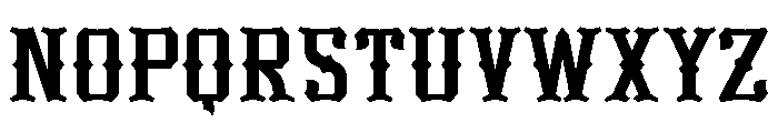 Silver Borne Font UPPERCASE