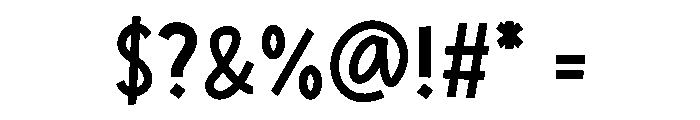 Silver Crest Font OTHER CHARS