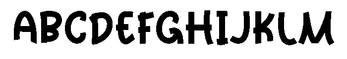 Silver Crest Font UPPERCASE