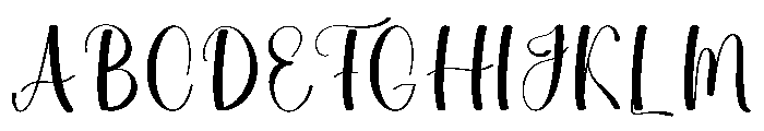 Silver Lining Font UPPERCASE