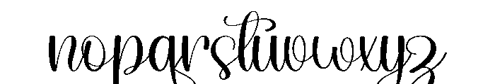 Silver Lining Font LOWERCASE