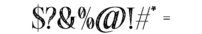 Silveria Magic Regular Font OTHER CHARS