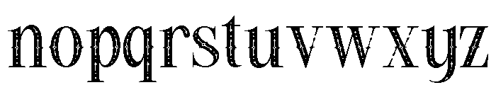 Silveria Magic Regular Font LOWERCASE