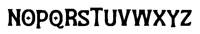 Silvienne Font LOWERCASE