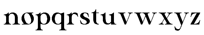 Silvora Regular Font LOWERCASE