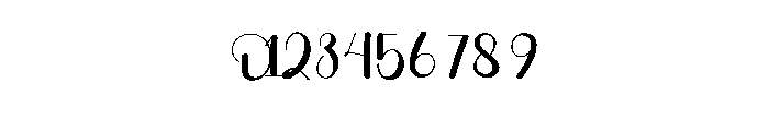 Simpatic Middle Font OTHER CHARS
