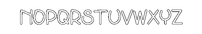 Simphony Christmas Font UPPERCASE