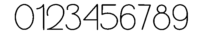 Simple Aesthetic Font OTHER CHARS