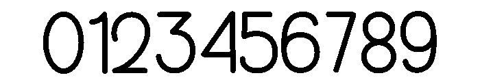 Simple Algorithm Font OTHER CHARS