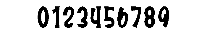 Simple Alpahabet Font OTHER CHARS
