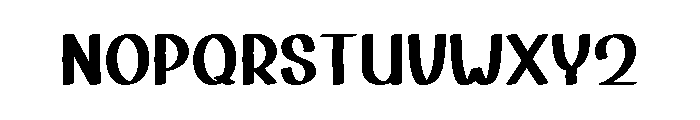 Simple Awesome Font UPPERCASE