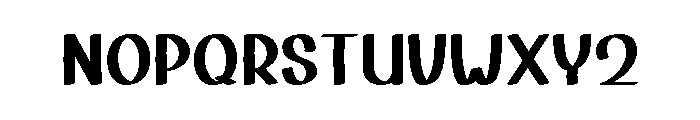 Simple Awesome Font LOWERCASE