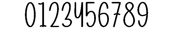 Simple Ballpoint Font OTHER CHARS