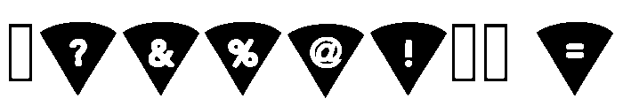 Simple Banner Regular Font OTHER CHARS
