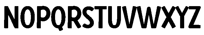 Simple Biscuits Regular Font UPPERCASE