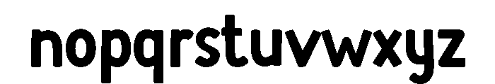 Simple Biscuits Regular Font LOWERCASE