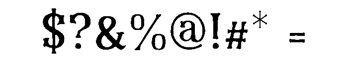 Simple Blackletter Font OTHER CHARS