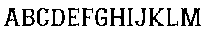 Simple Blackletter Font UPPERCASE