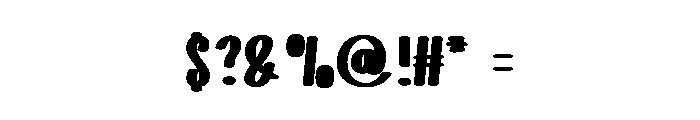 Simple Bouquet Font OTHER CHARS