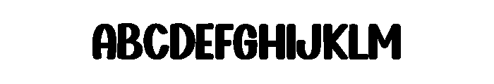 Simple Bouquet Font UPPERCASE