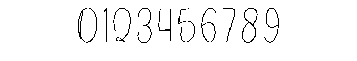Simple Brittany Font OTHER CHARS