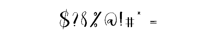 Simple Brownies Font OTHER CHARS