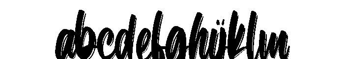 Simple Brushted Regular FONT