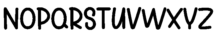 Simple Candys Font LOWERCASE