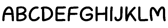 Simple Carnival Font UPPERCASE