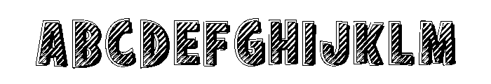 Simple Chalk Regular Font UPPERCASE