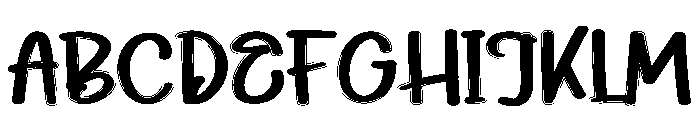 Simple Charm Font UPPERCASE