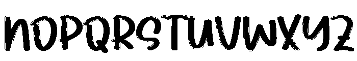Simple Charm Font UPPERCASE