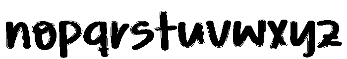 Simple Charm Font LOWERCASE