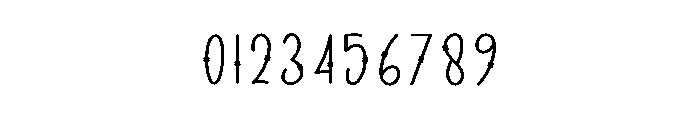 Simple Cherry Font OTHER CHARS