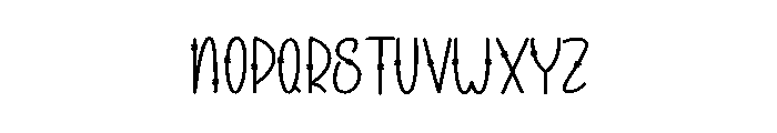 Simple Cherry Font UPPERCASE