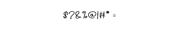 Simple Choconut Font OTHER CHARS